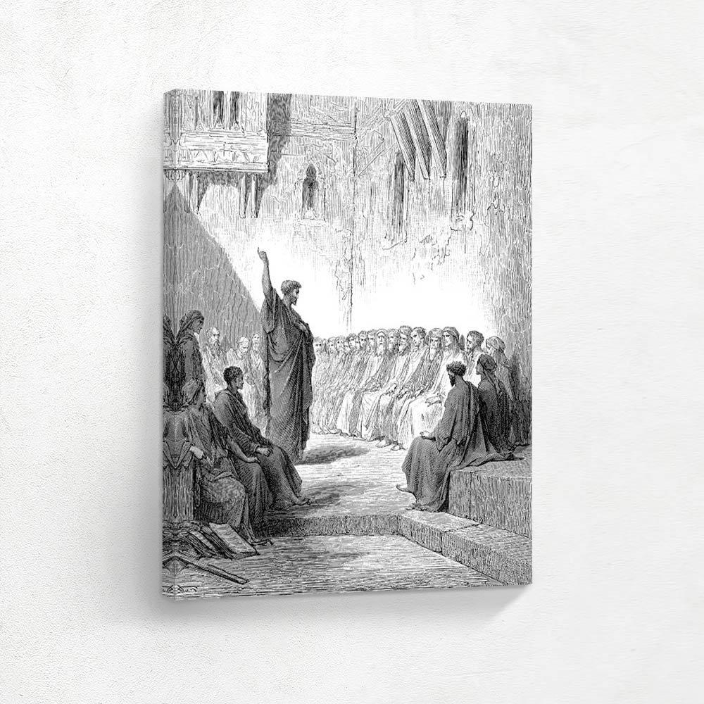 St. Paul Preaching To The Thessalonians