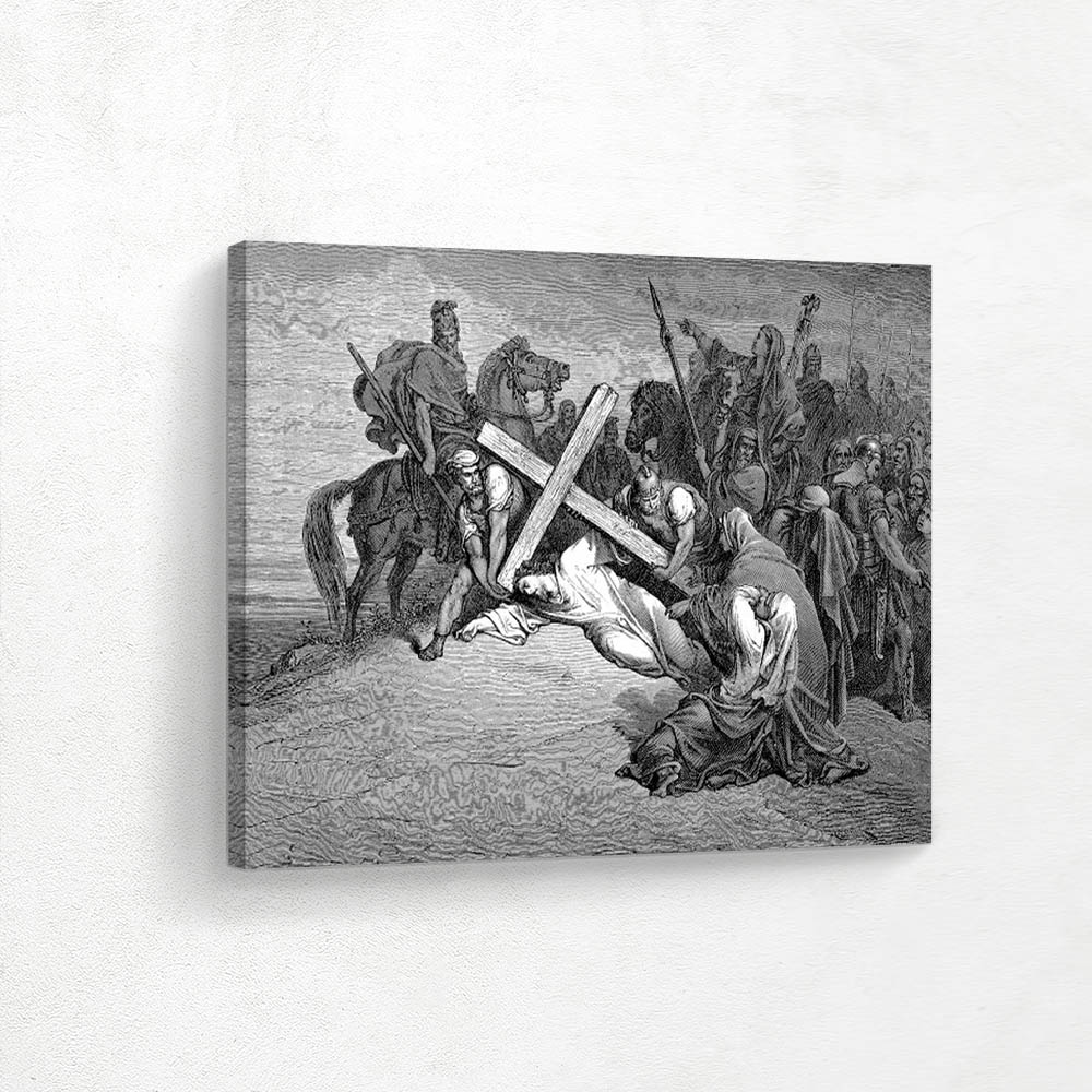 The Arrival At Calvary