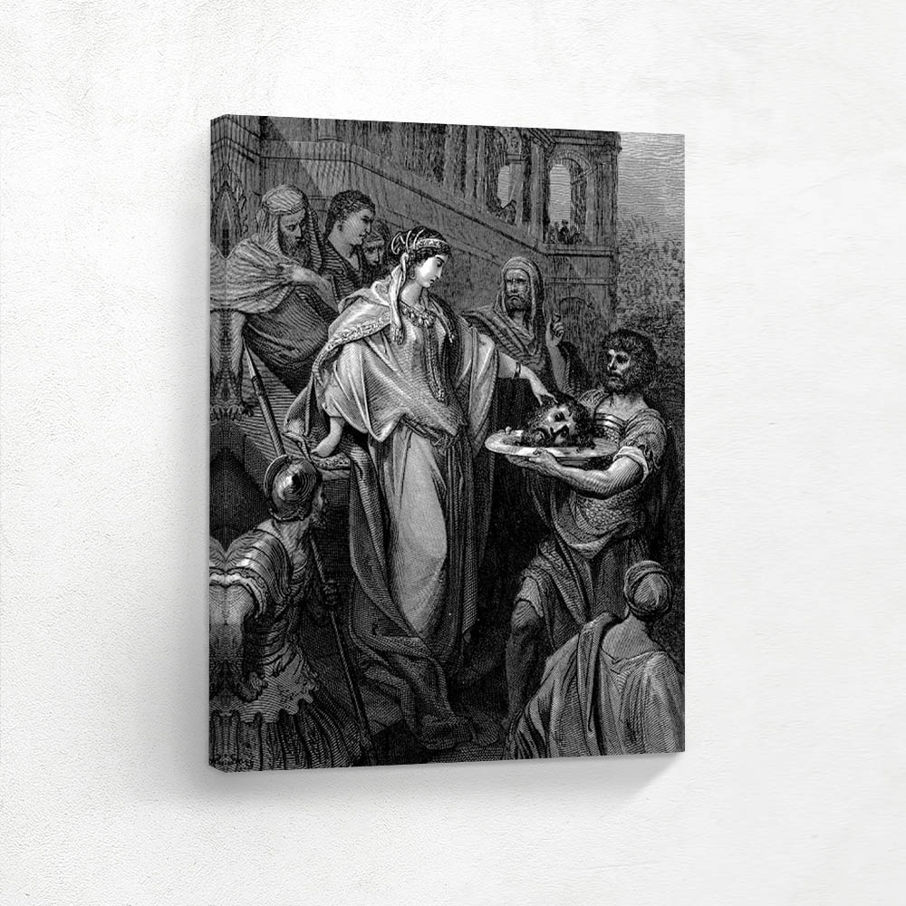 The Daughter Of Herod Head Of John The Baptist