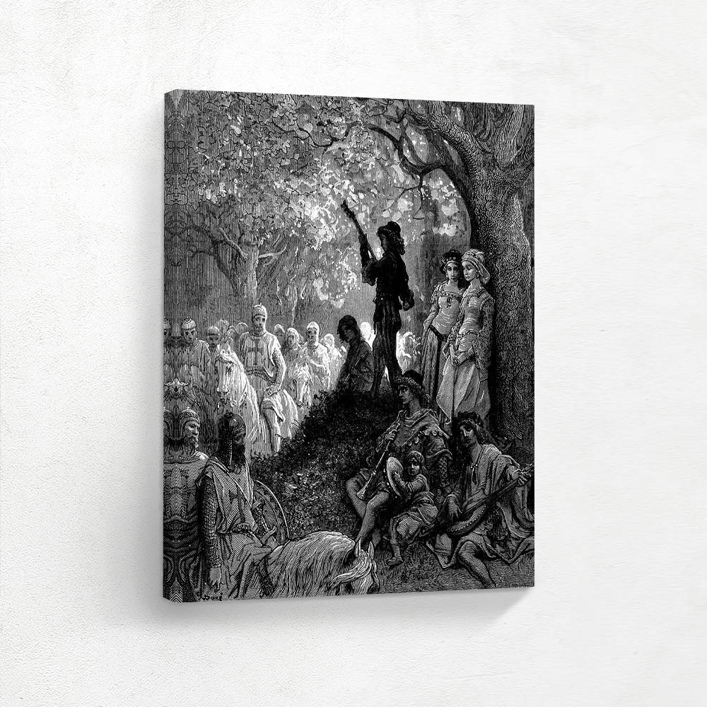 The Departure of Thibault, King of Navarre