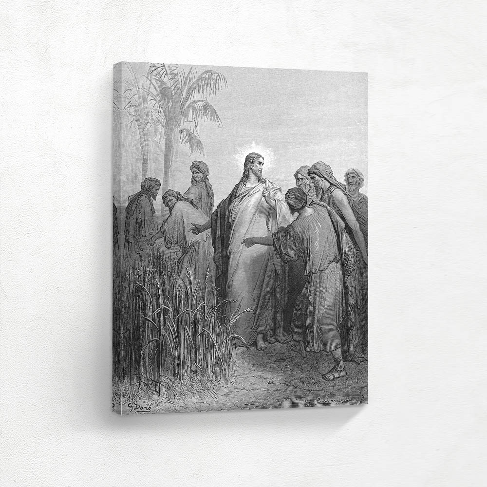 The Disciples Plucking Corn On The Sabbath