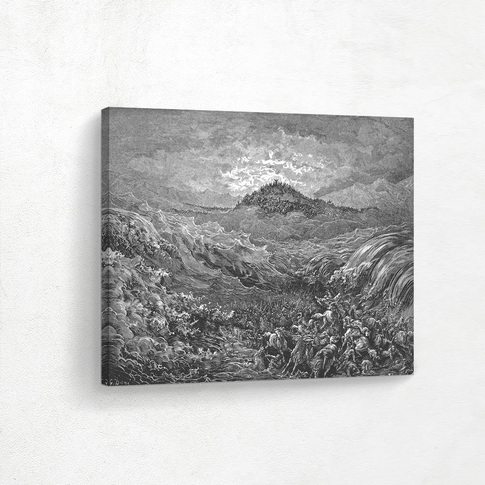 The Egyptians Drown in the Sea