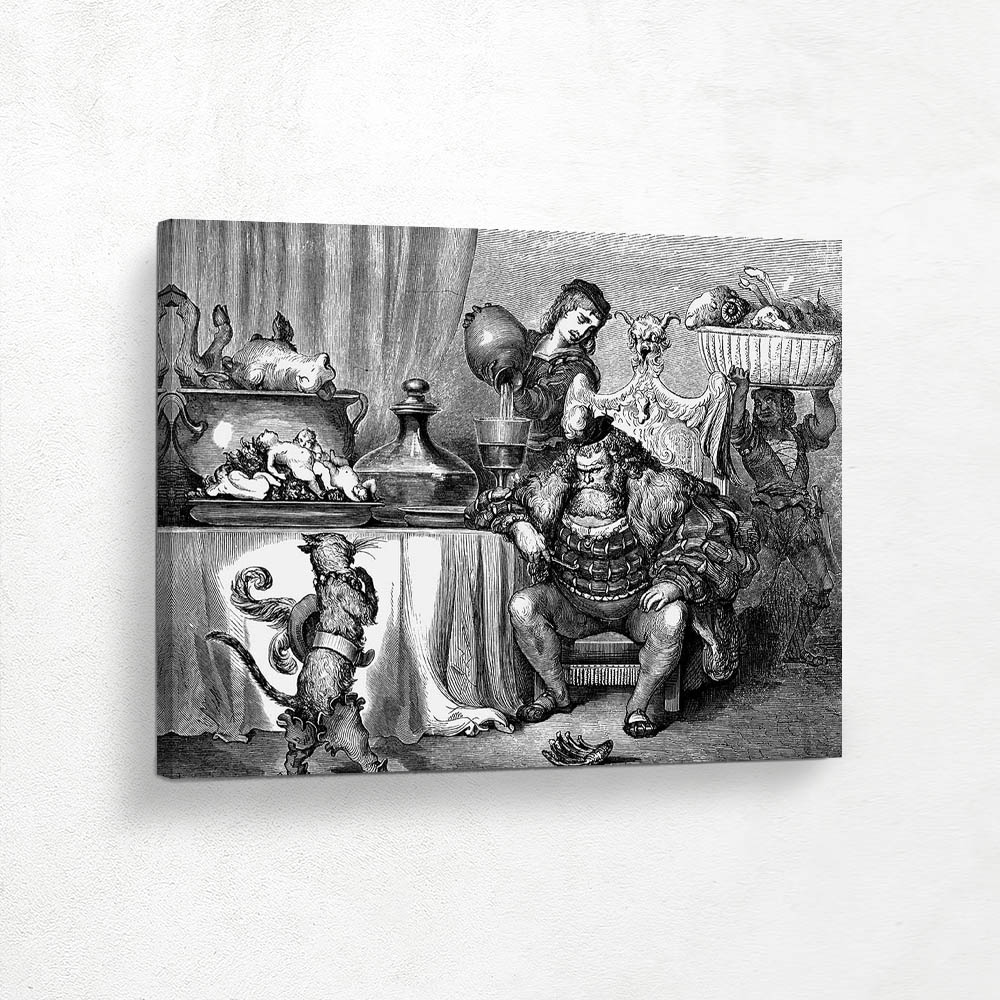 The Ogre Received Him As Civilly As An Ogre Can