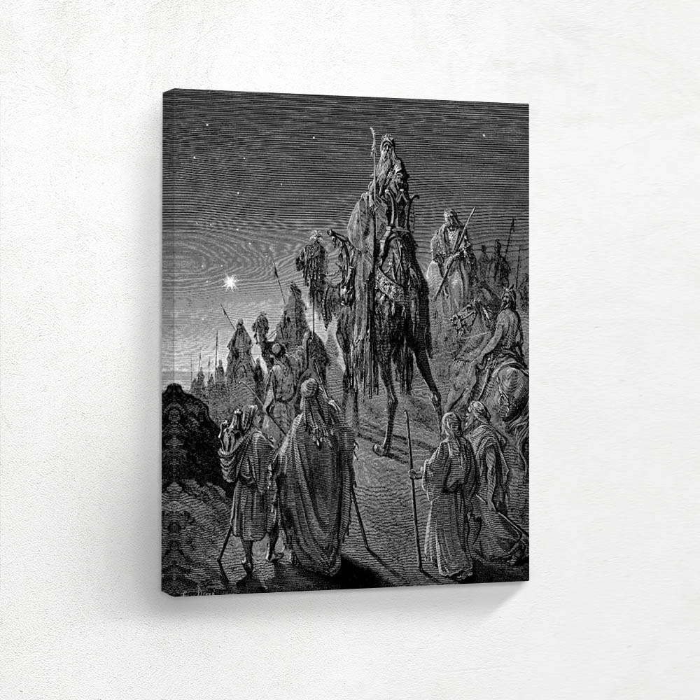 The Wise Men Guided By The Star