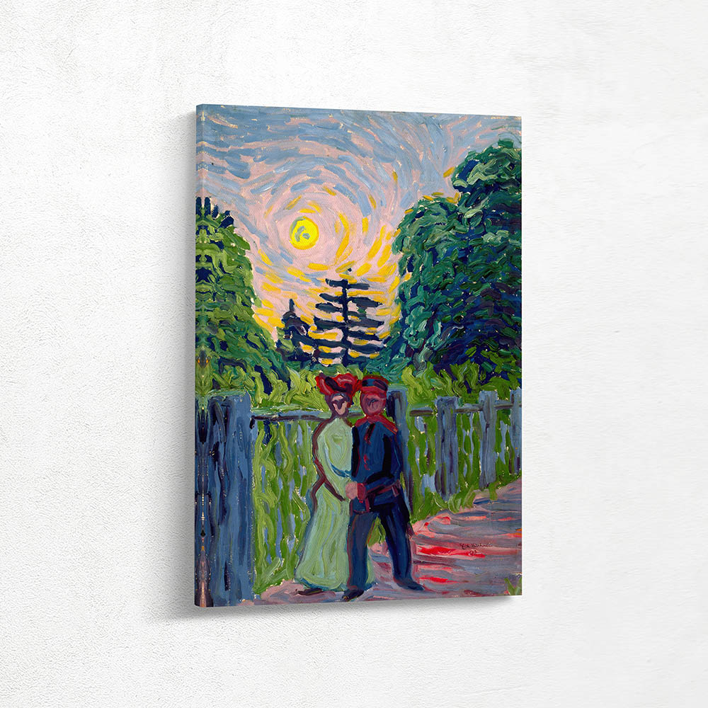 Moonrise; Soldier and Maiden