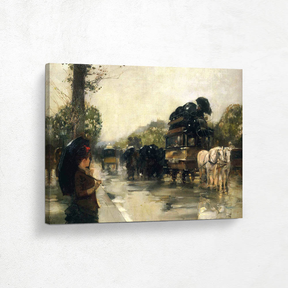 April Showers, Champs Elysees Paris