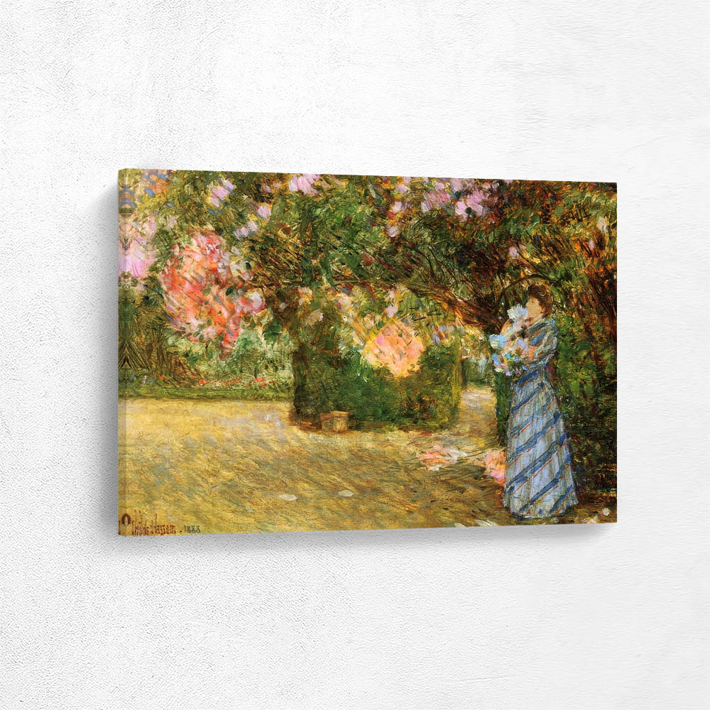 Mrs. Hassam at Villiers-le-Bel