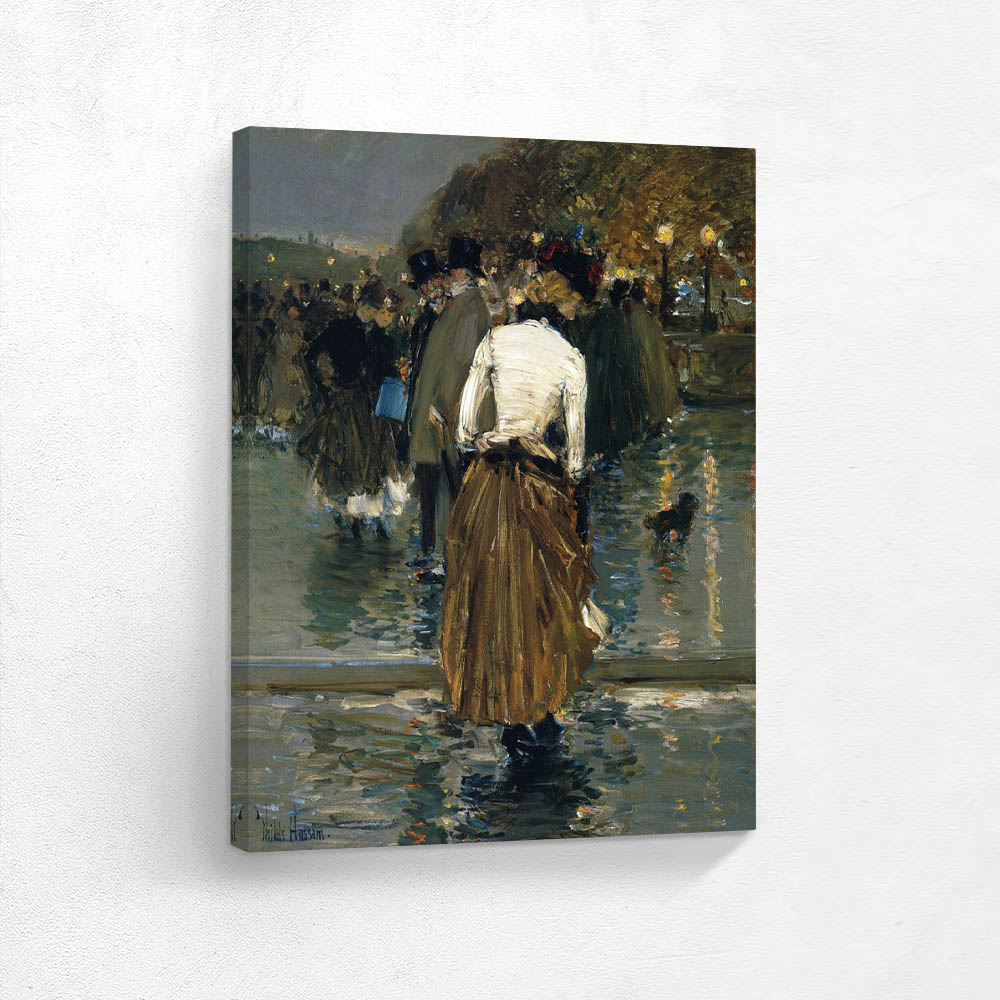 Promenade at Sunset, Paris