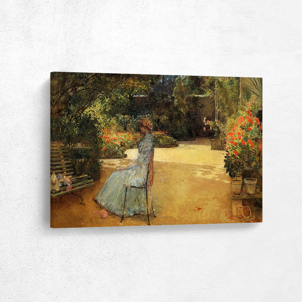 The Artist’s Wife in a Garden, Villiers-le-Bel