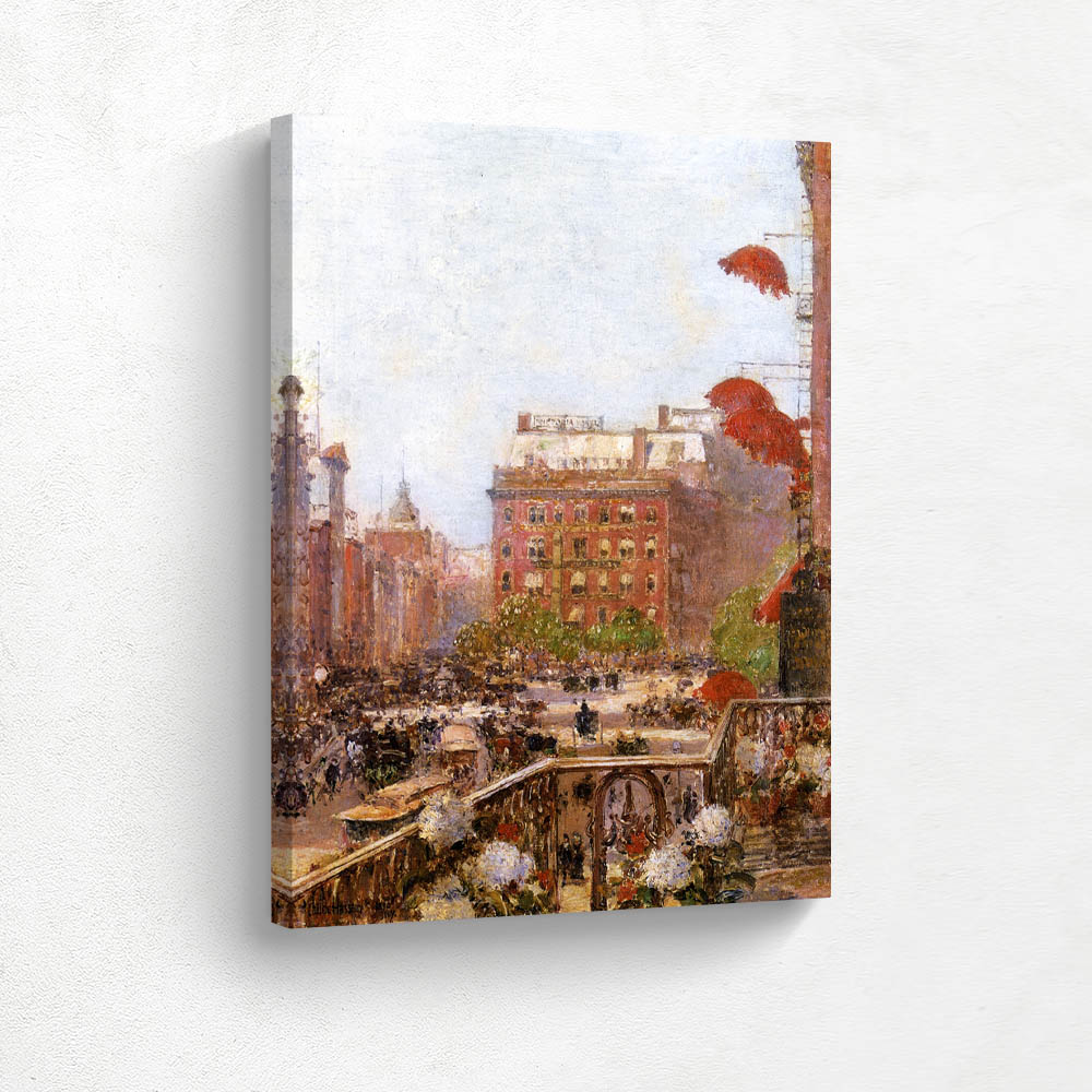 View of Broadway and Fifth Avenue