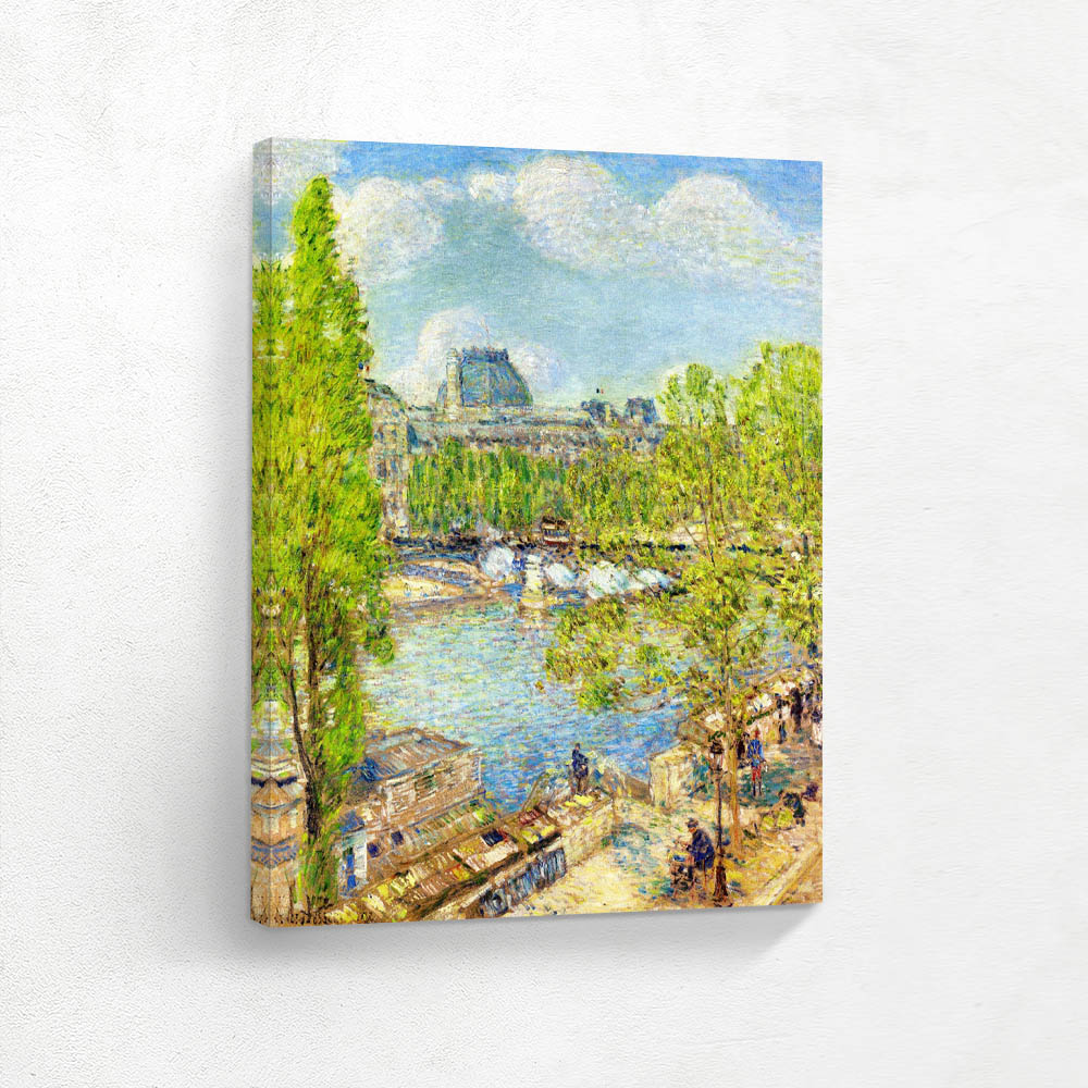 April, Quai Voltaire, Paris