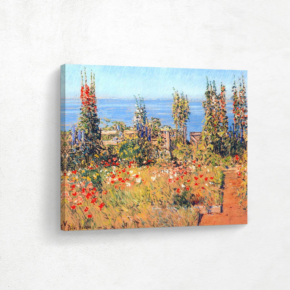 Hollyhocks, Isles of Shoals