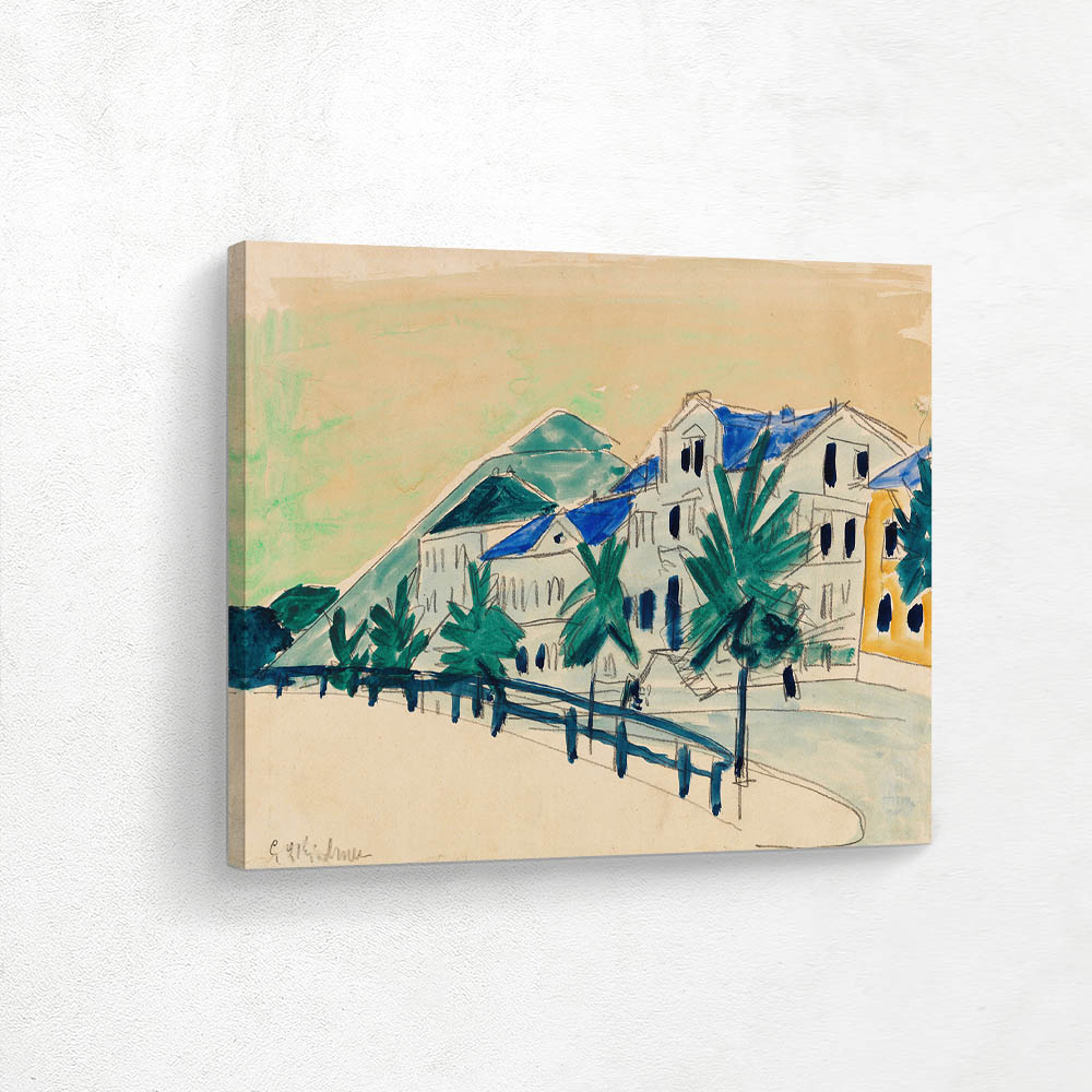 Houses with avenue