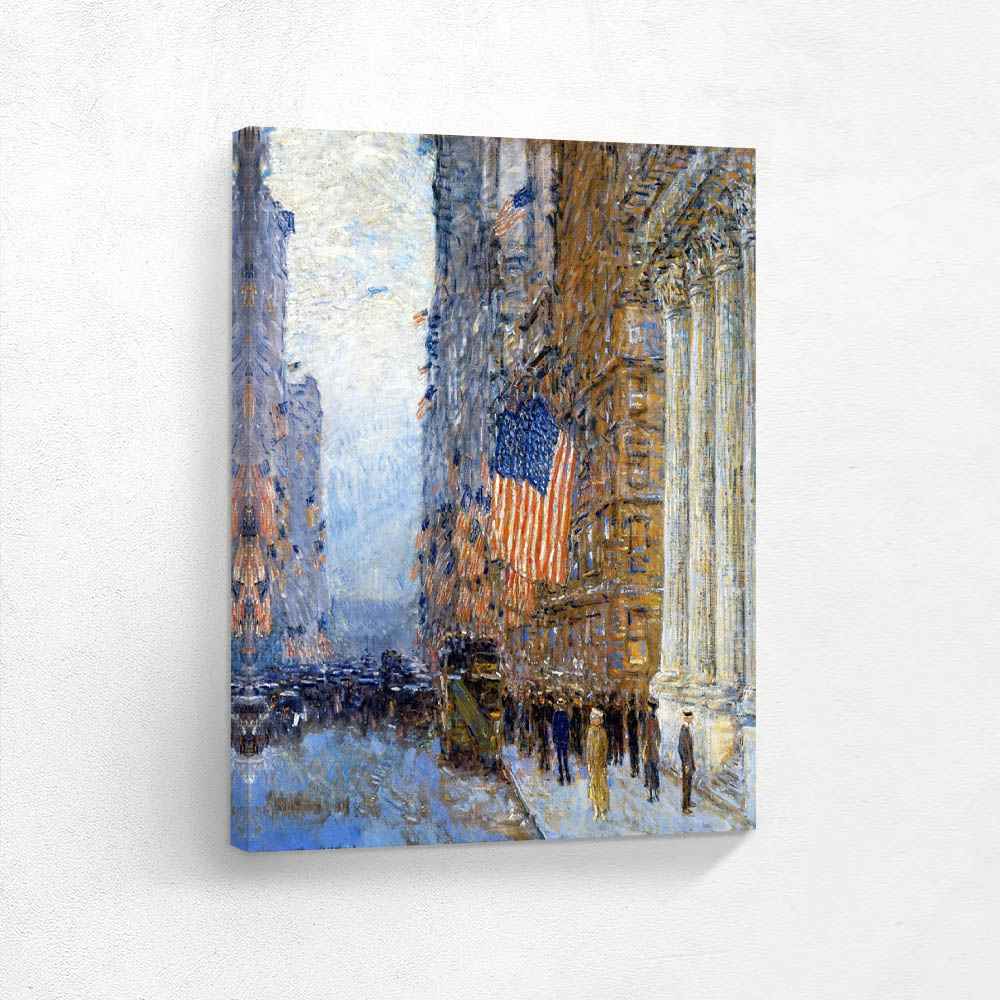 Flags on the Waldorf