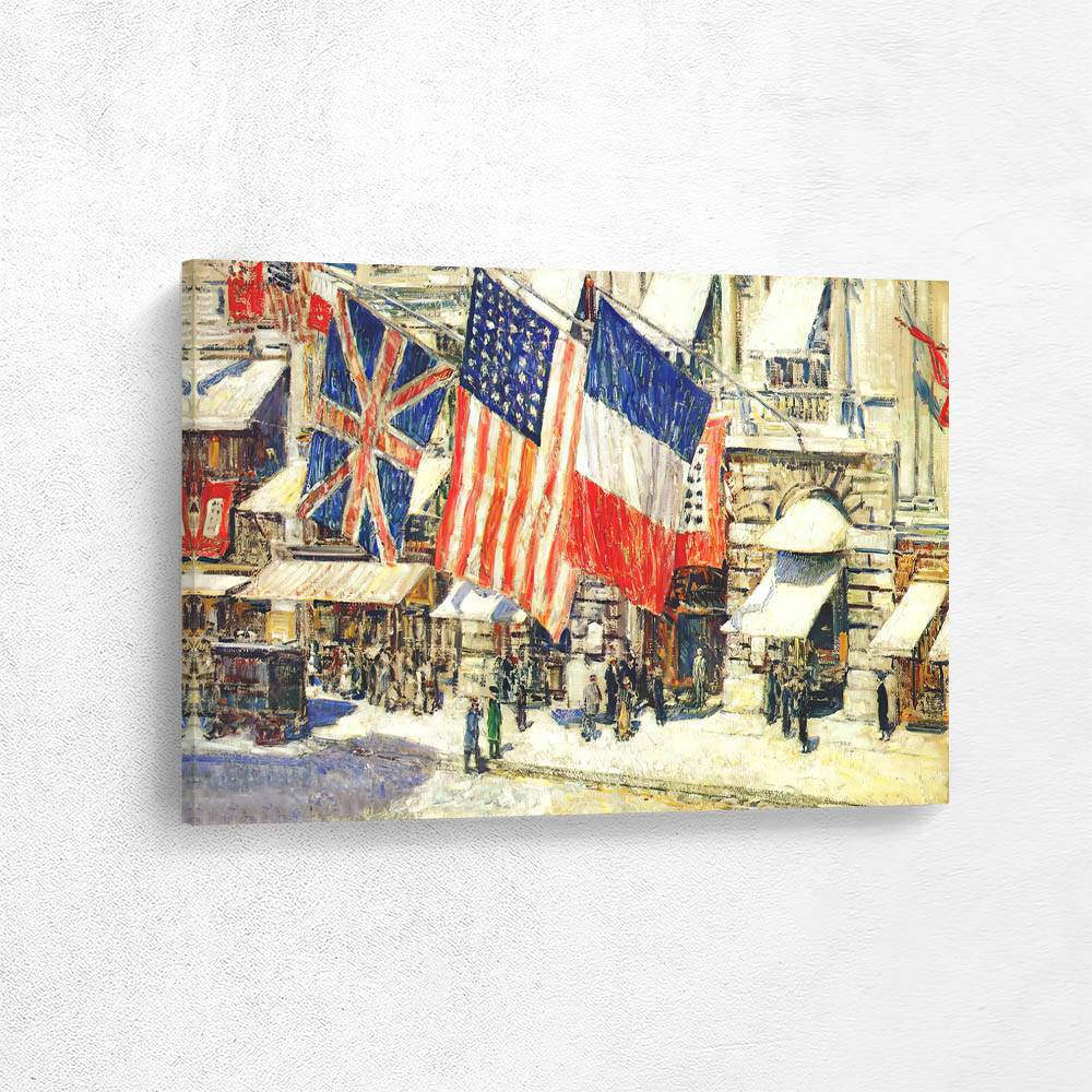 Across the Avenue in Sunlight, June