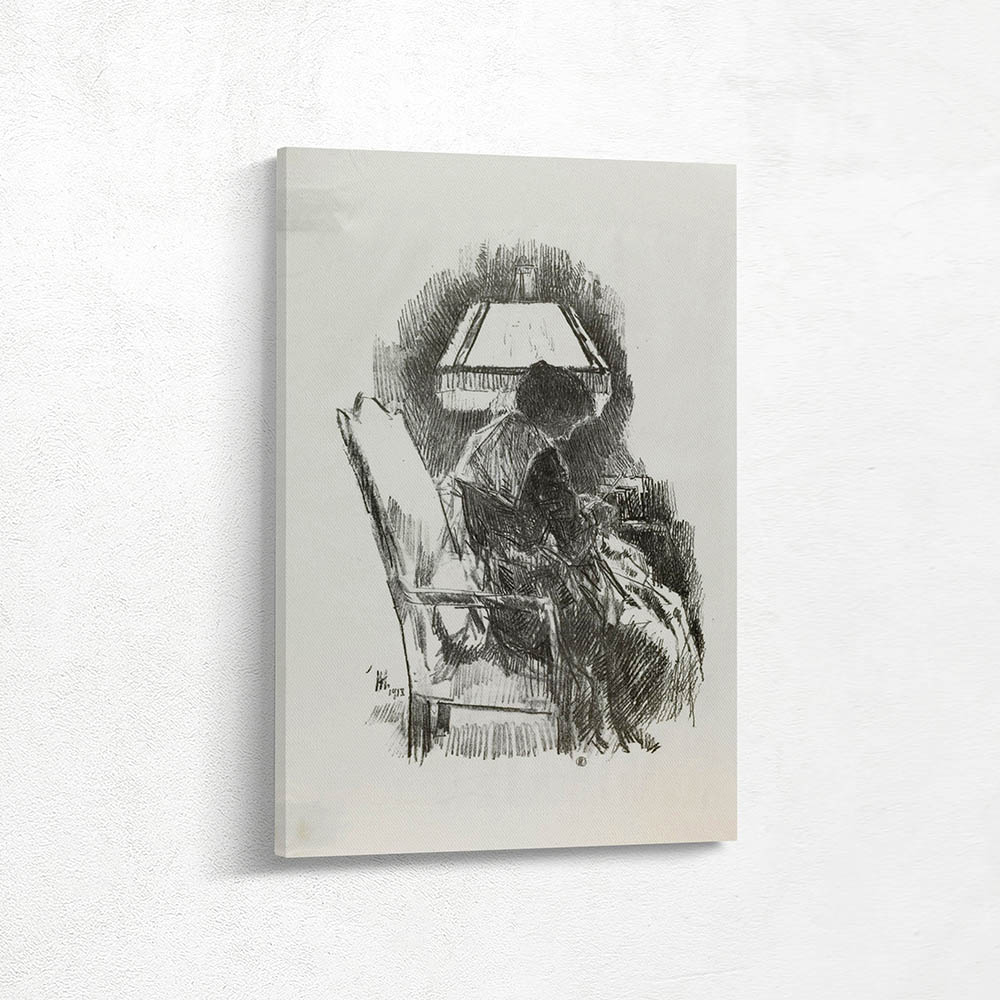 Mrs. Hassam Knitting