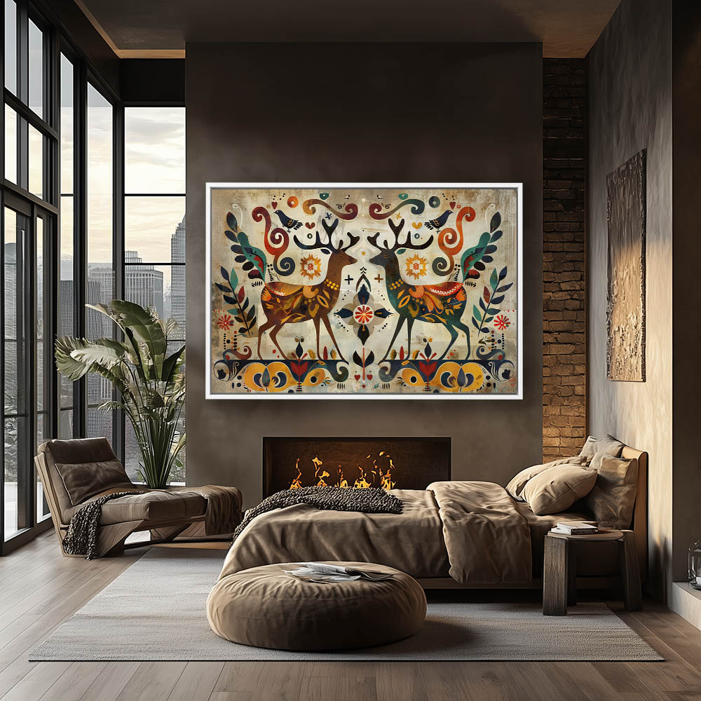 Dueling Deer - Image 4