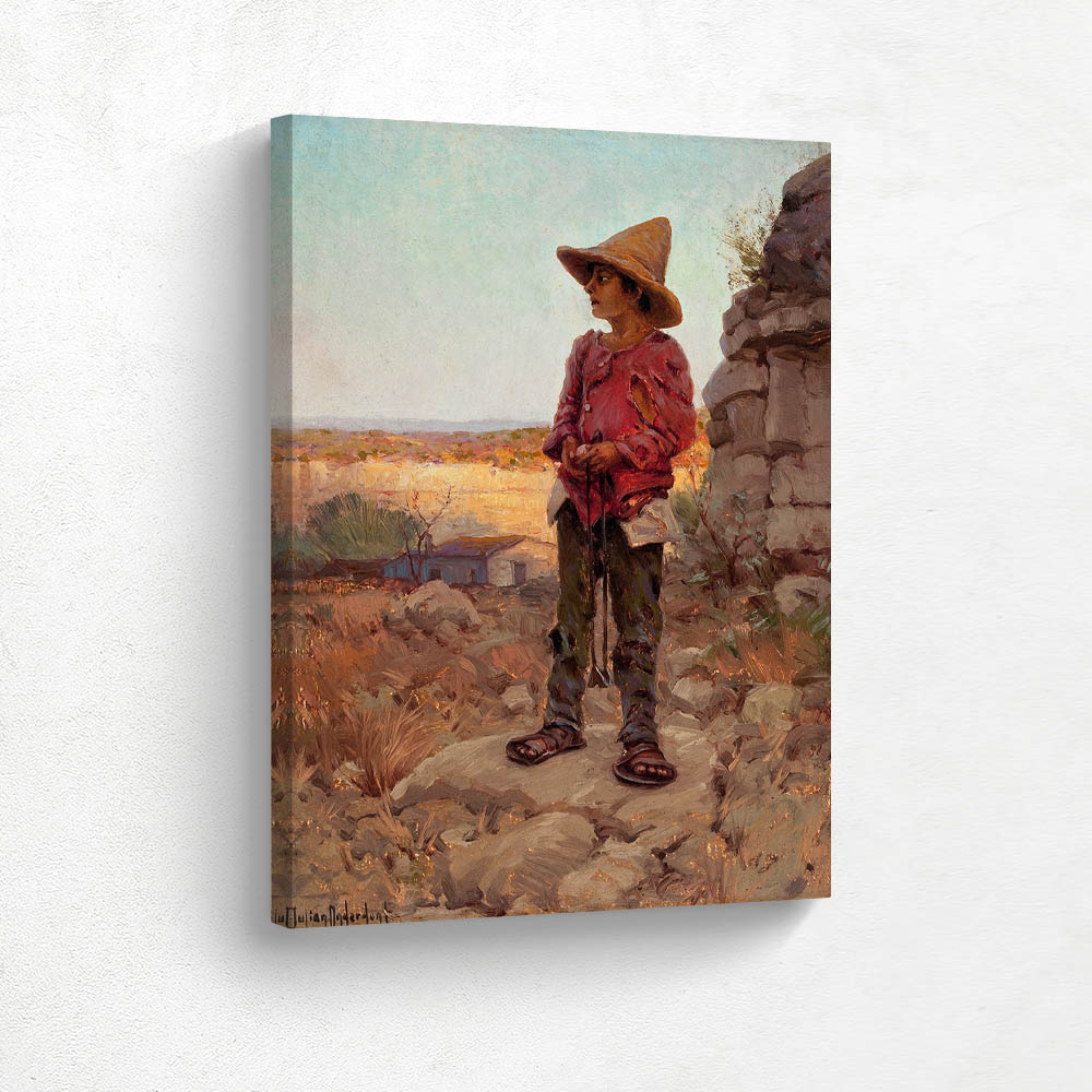 Goat Herder at the San Antonio Quarry