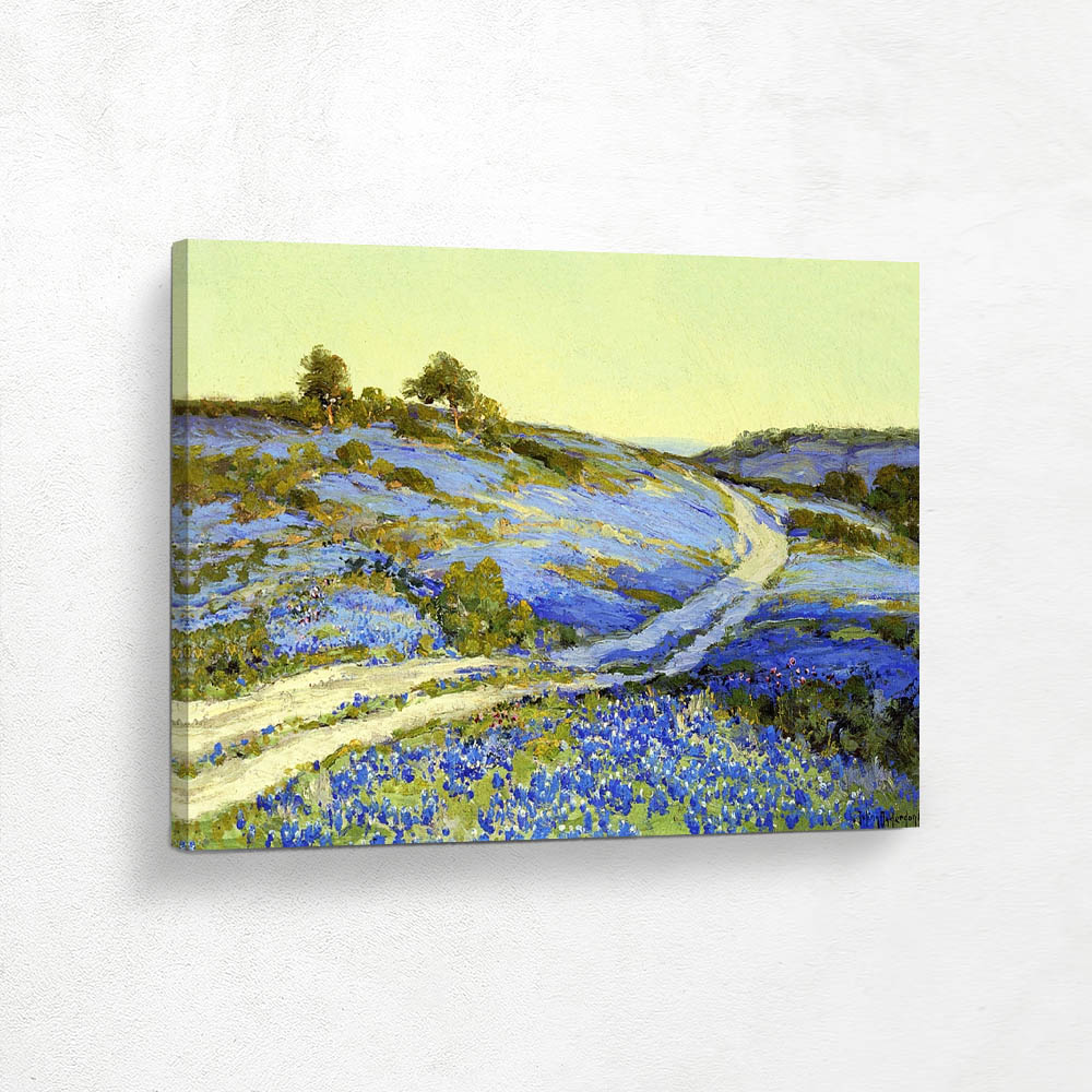 Bluebonnets, Late Afternoon