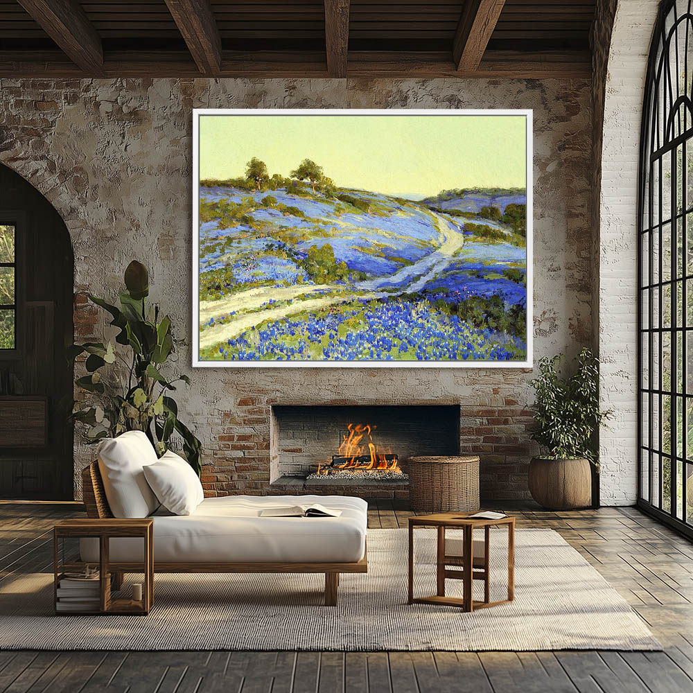 Bluebonnets, Late Afternoon - Image 4