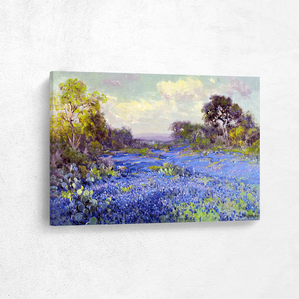 Blue Bonnets at Late Afternoon