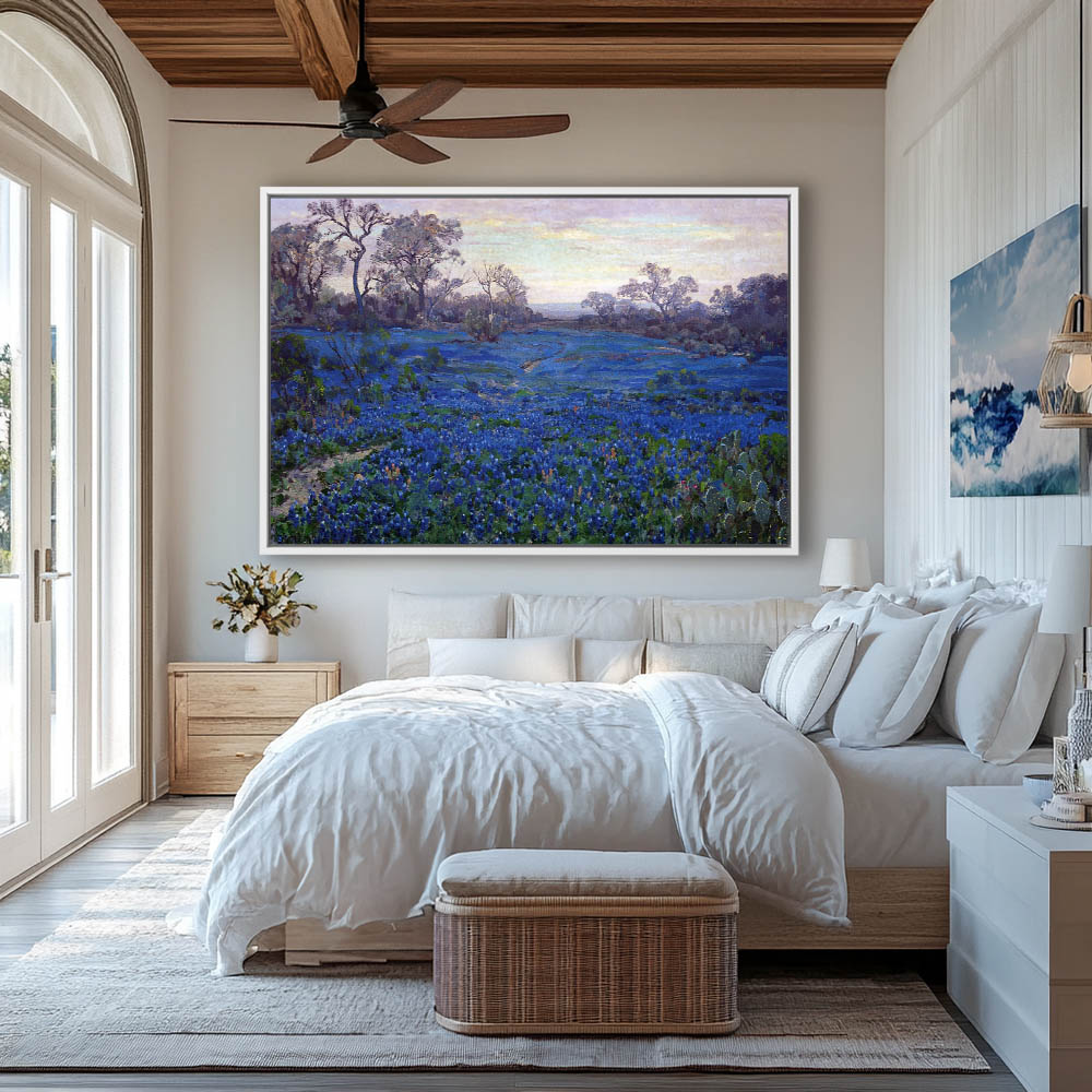 Bluebonnets at Twilight, near San Antonio - Image 4