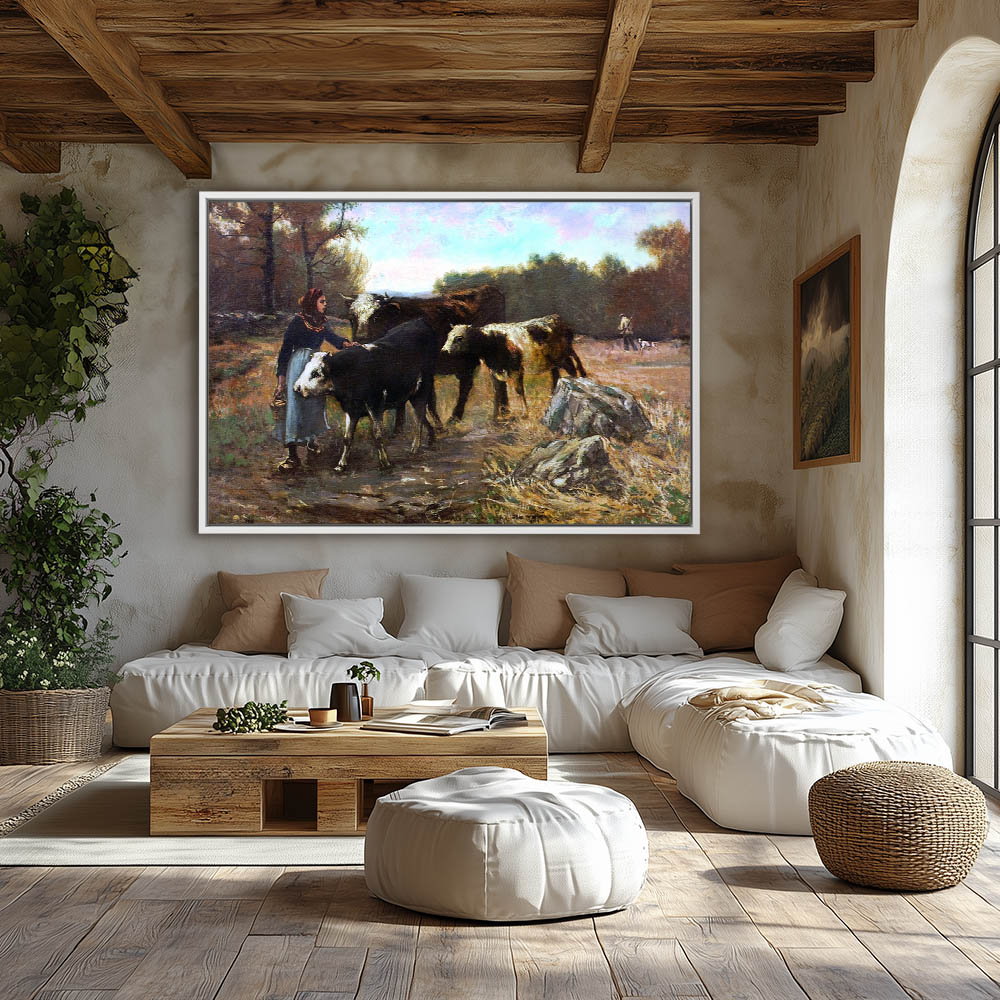 Landscape with Cattle - Image 4