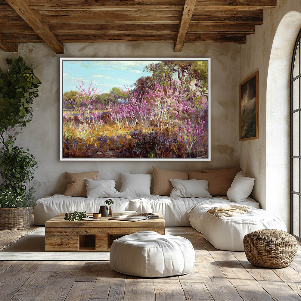 Redbud Tree in Bloom at Leon Springs, San Antonio - Image 4