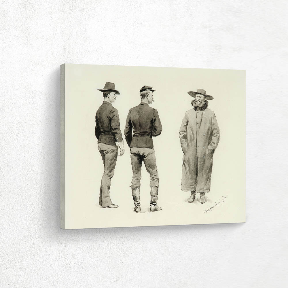 Scout with Two Troopers 