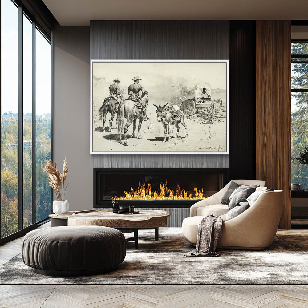 The Mexican Freight-Wagon – Great Canvas Arts