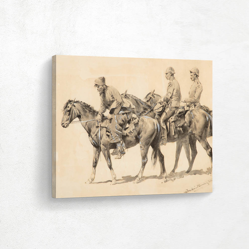 Police and Trailer Following a Criminal