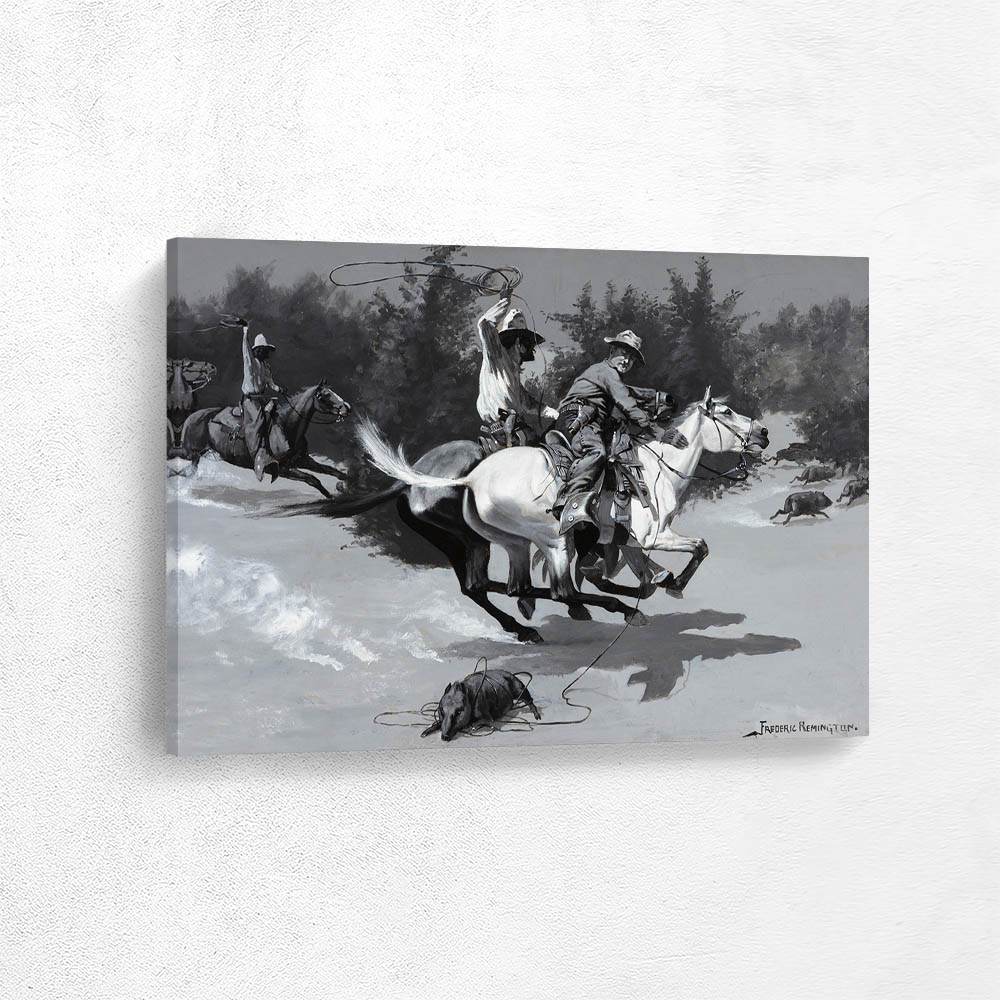 A Peccary Hunt in Northern Mexico 