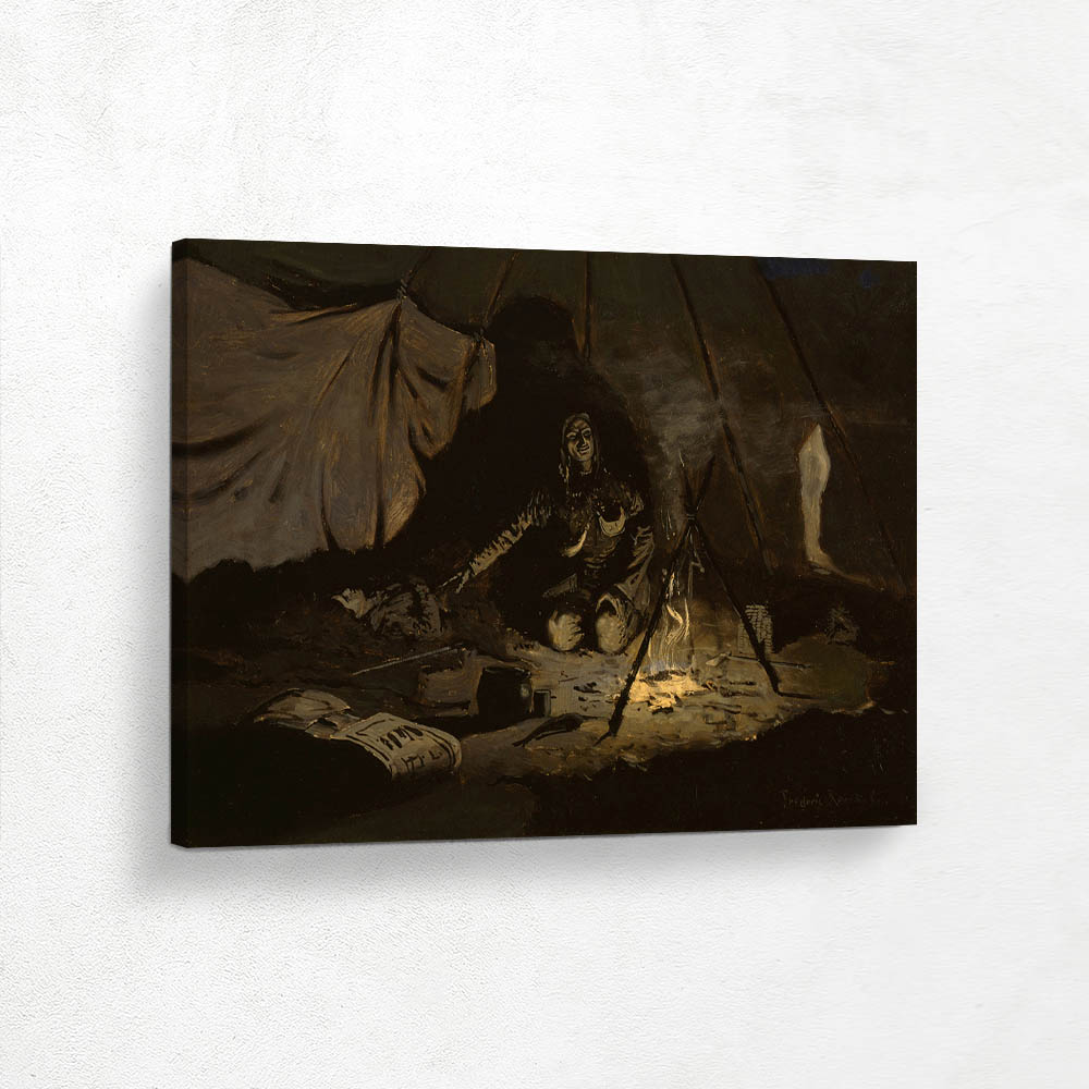 The Dry Leaves Lasted Longer Than She