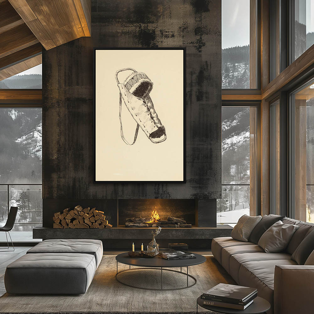 Rawhide Cradle, Apache, illustration from The Song of Hiawatha - Image 2