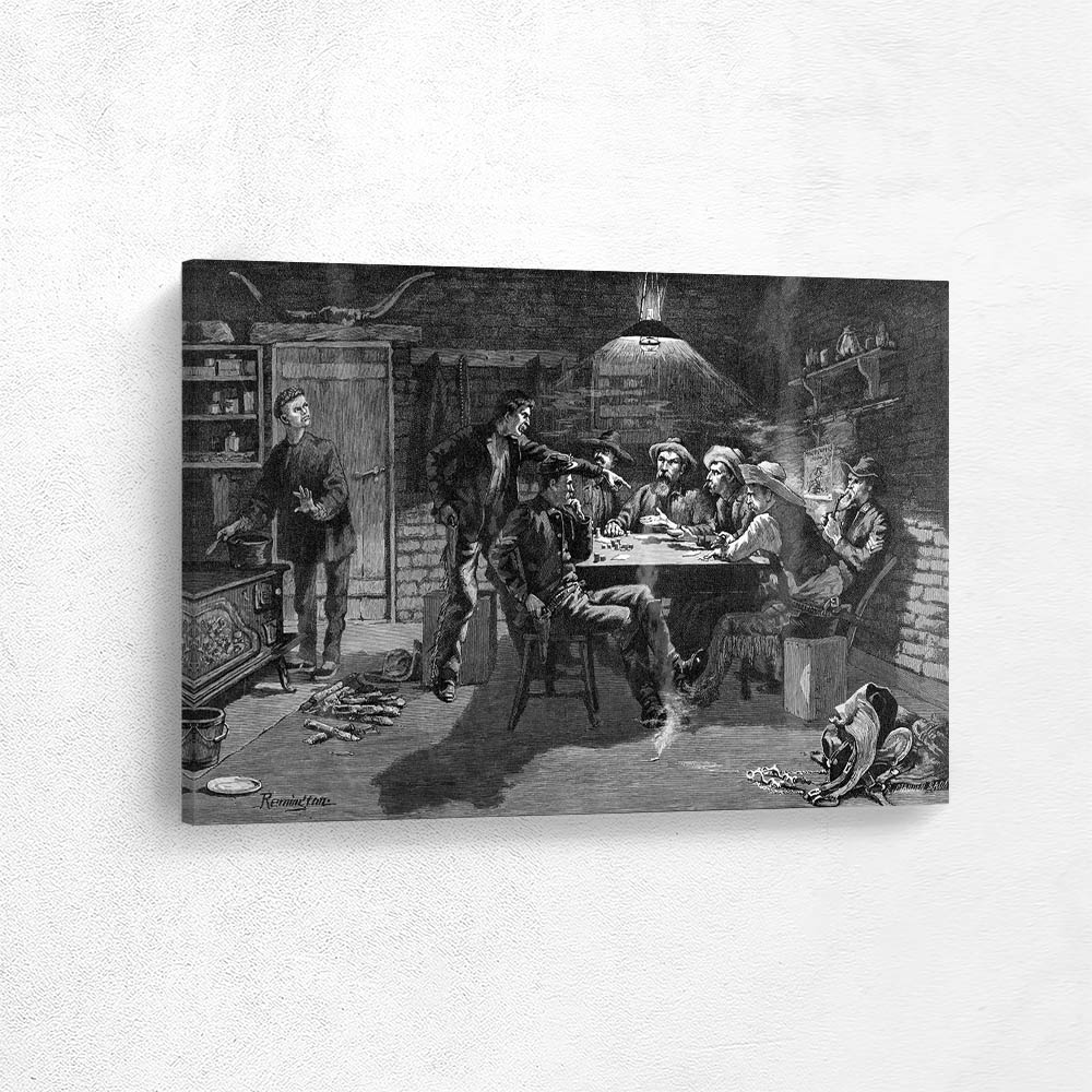 A Quarrel over Cards – A sketch from a New Mexican Ranch