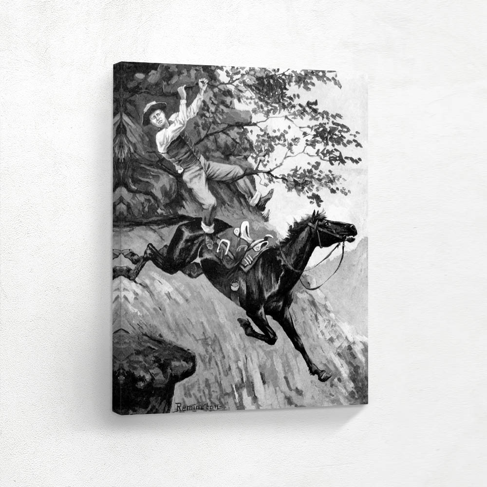 Tom Kicked Away the Stirrups and Grasped the Low Branch of a Live Oak Tree 