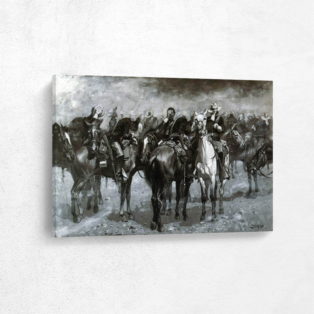 Cavalry in an Arizona Sandstorm 