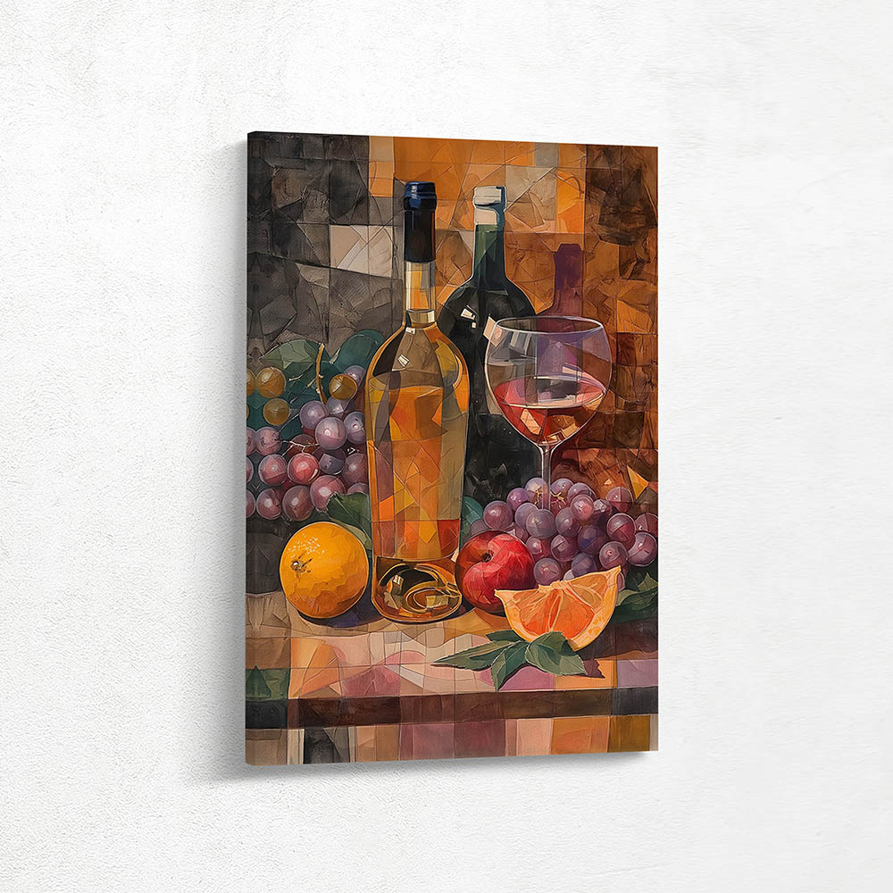 Still Life with Wine and Fruit