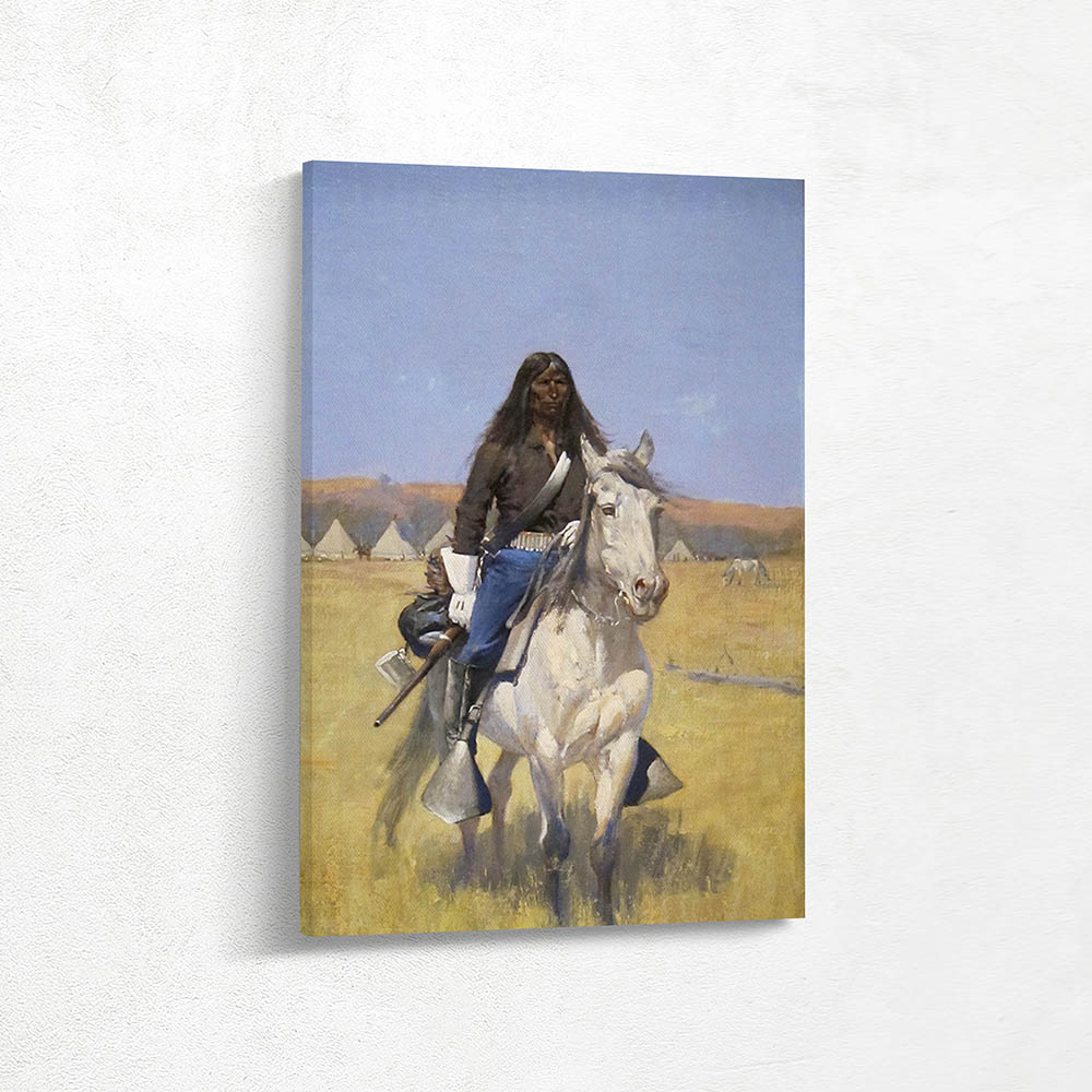 Mounted Indian Scout 