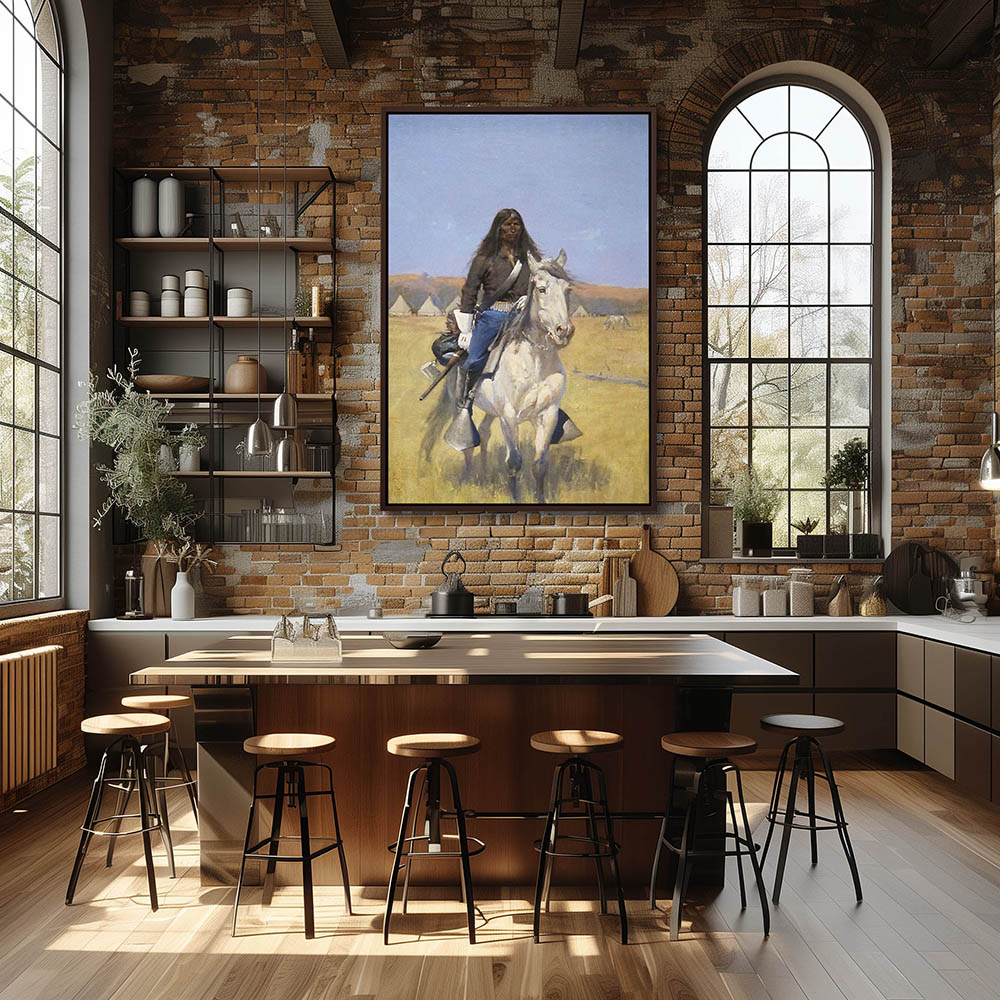 Mounted Indian Scout - Image 3