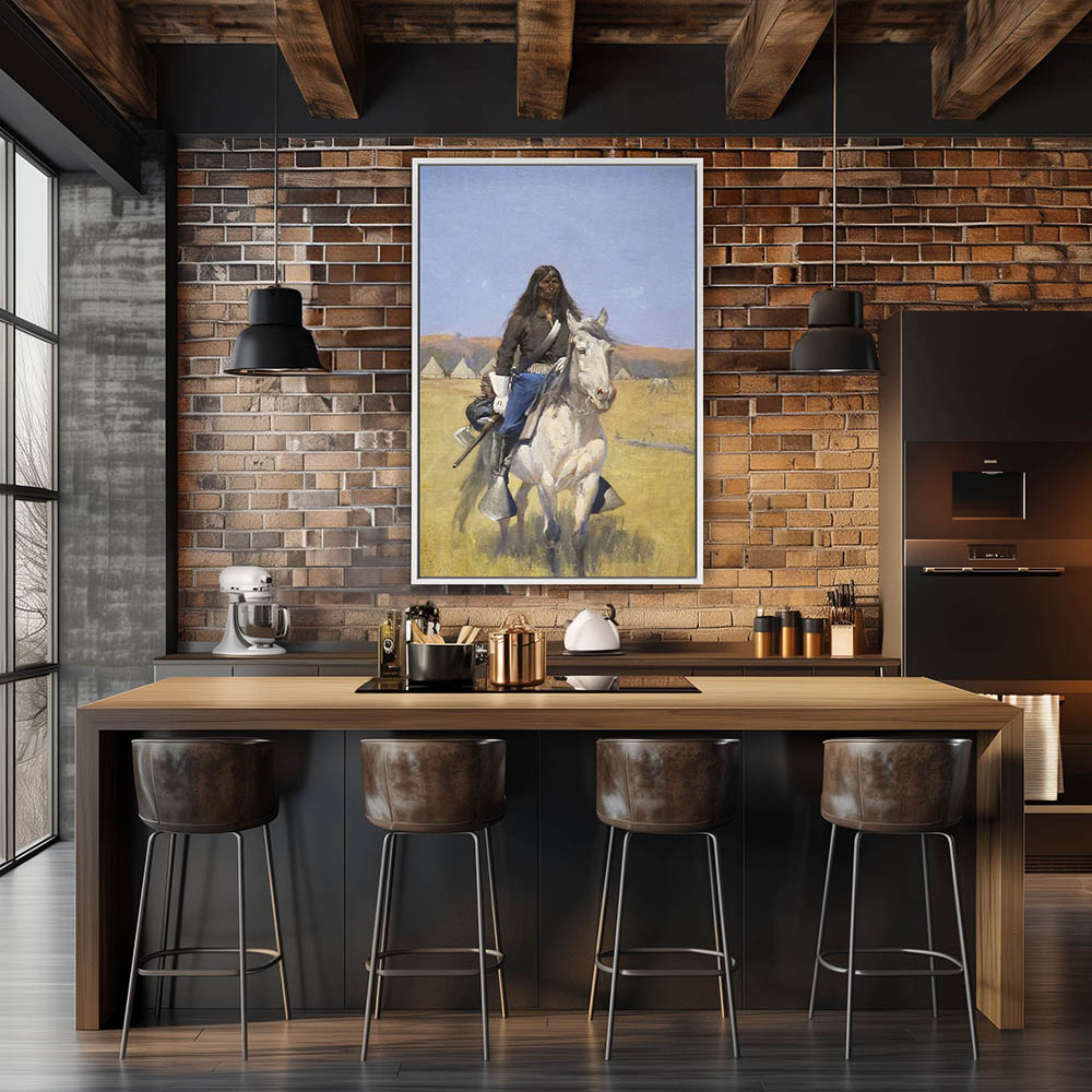 Mounted Indian Scout - Image 4