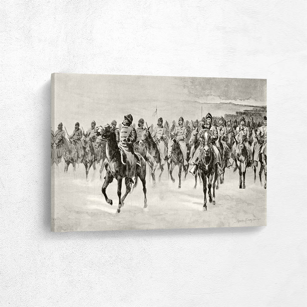 The Sioux War – Final Review of General Miles’ Army at Pine Ridge – The Cavalry 