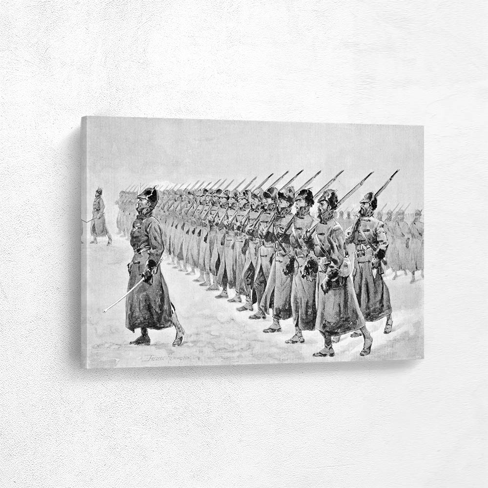 The Sioux War – Final Review of General Miles’ Army at Pine Ridge – The Infantry 