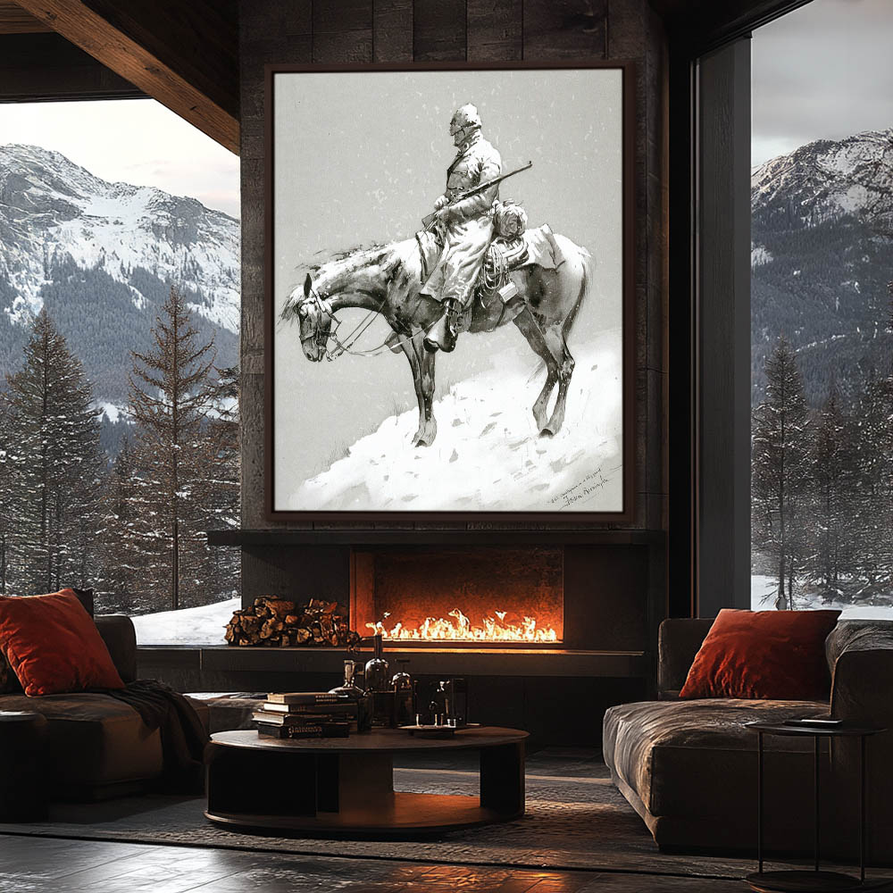 The American Tommy Atkins in a Montana Blizzard - Image 3