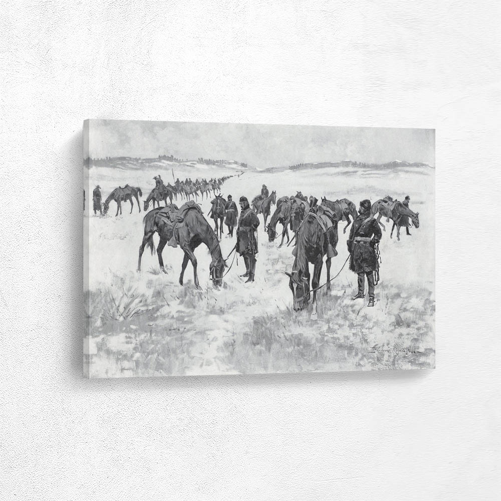 Cavalry Column out of Forage