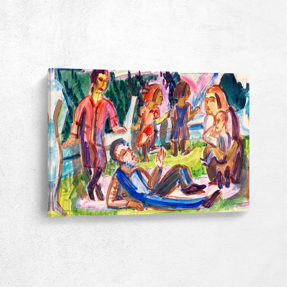 Family on the Meadow