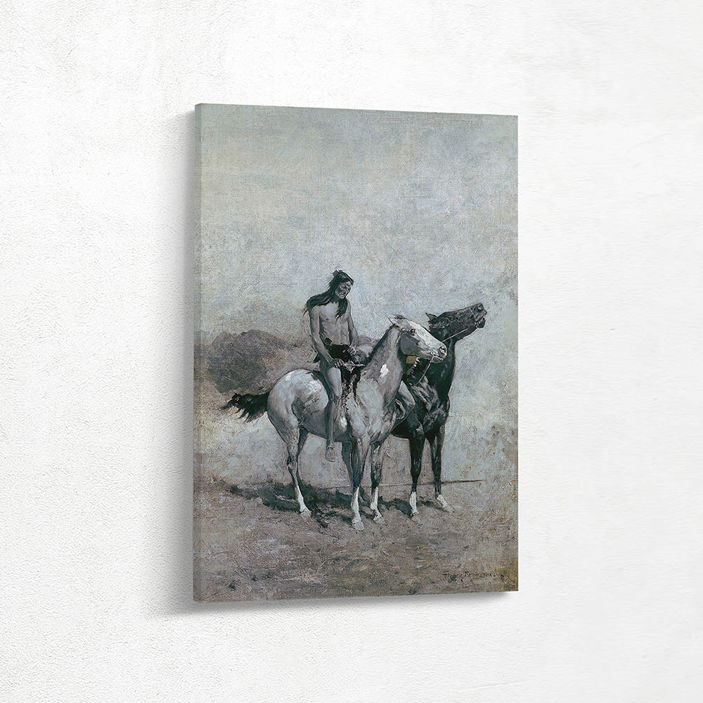 The Fire-Eater Slung His Victim Across His Pony 