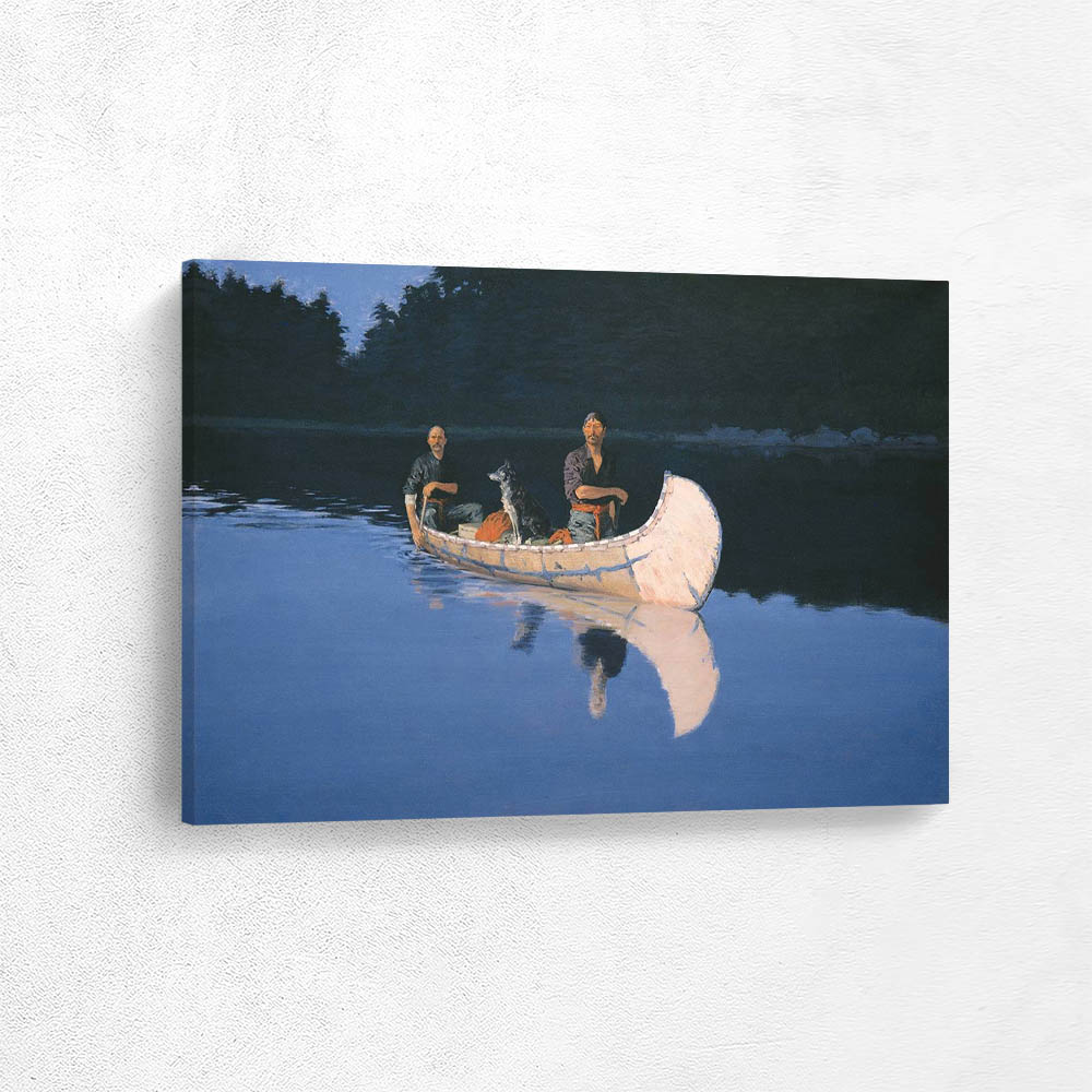 Evening on a Canadian Lake 