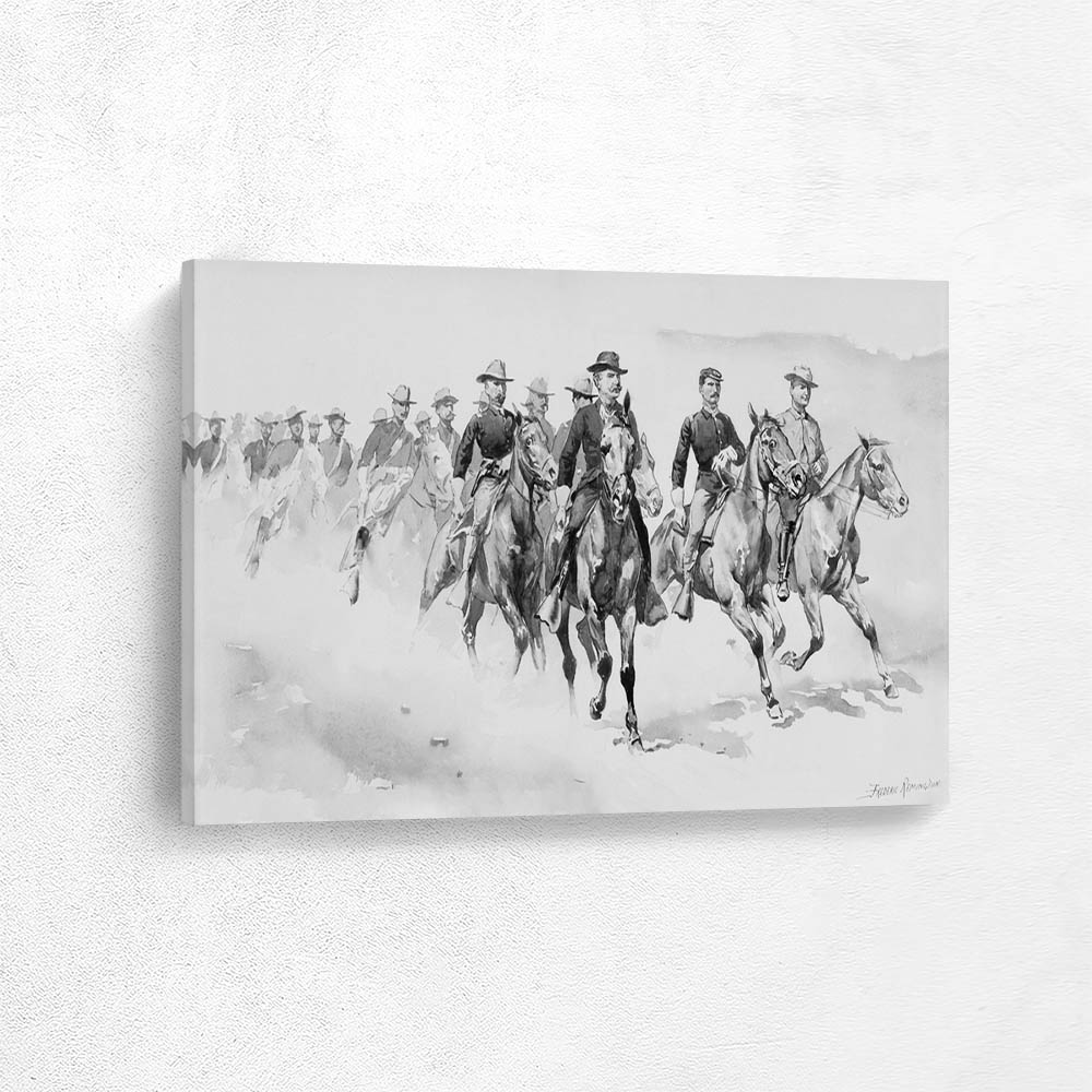 General Miles and his Escort