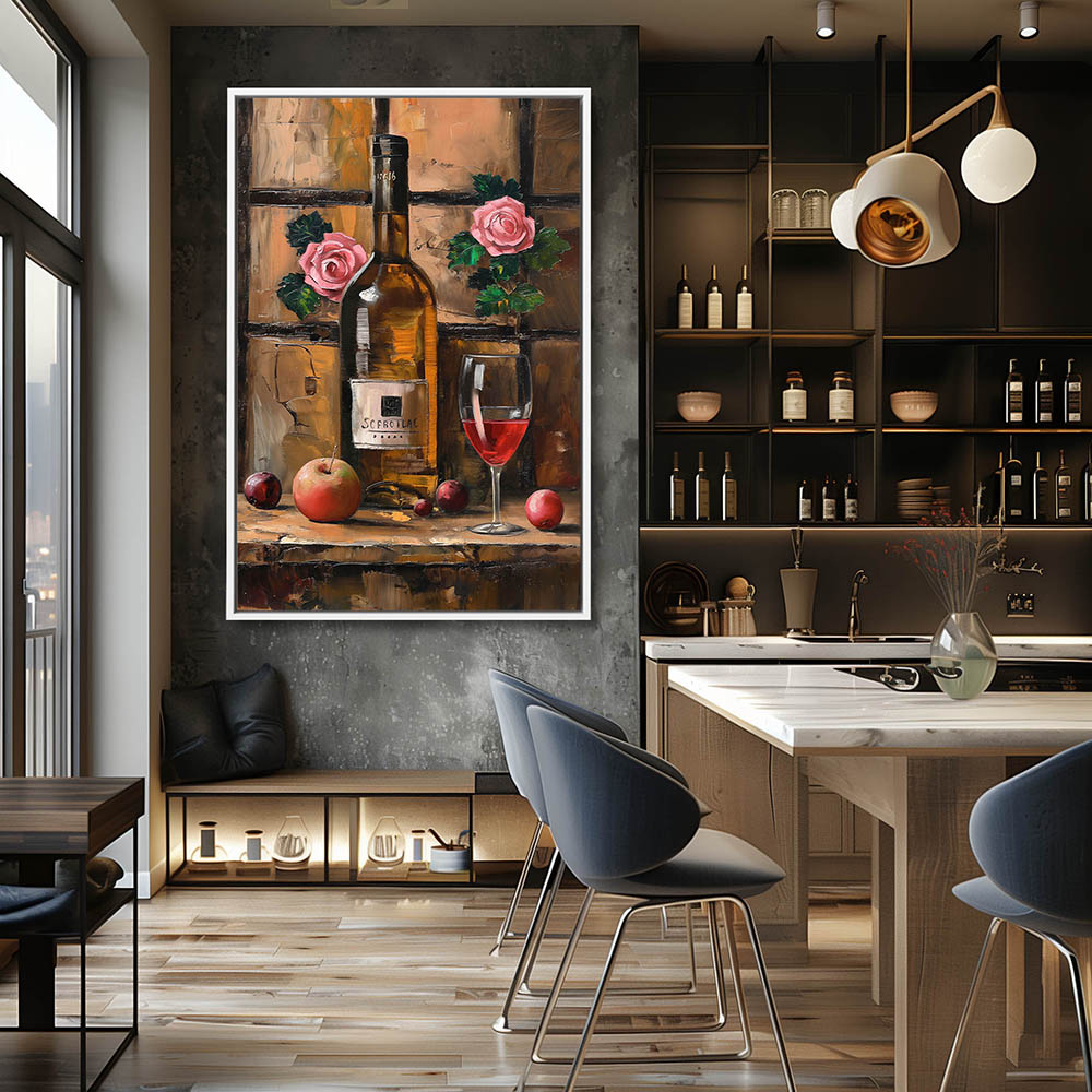 Still life with fruit and flowers - Image 4